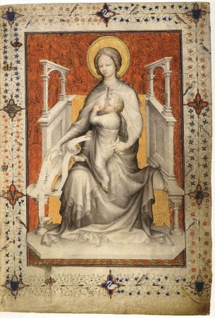 Marie en majesté