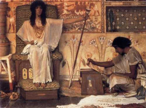 Alma tadema joseph-overseer-of-pharaoh-s-graneries-1874.jpg